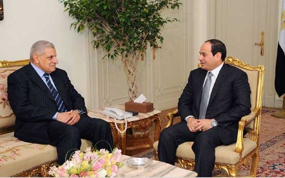   مصر اليوم - محلب يهنئ السيسي والشعب المصري بعيد الفطر