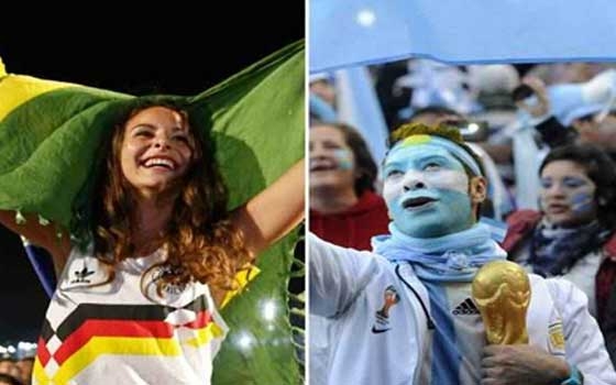   مصر اليوم - سباق الفوز بكأس العالم بين ألمانيا والأرجنتين يثير غضب البريطانيِّين