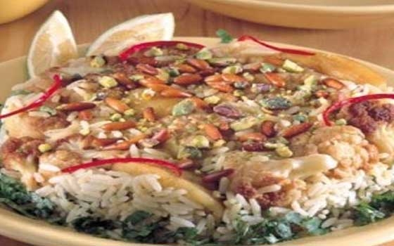   مصر اليوم - مقلوبة فيليه الدجاج البحرينية