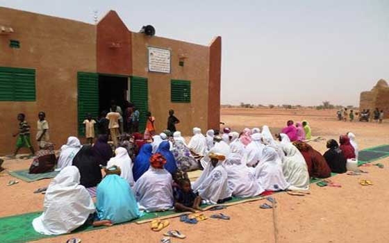   مصر اليوم - عيد الخيرية تفتتح مسجدًا جديدًا في النيجر