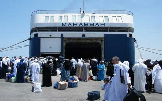   مصر اليوم - عودة 1980 معتمرا إلى ميناء سفاجا البحري