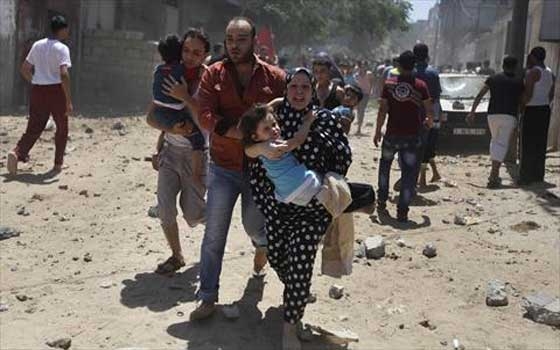   مصر اليوم - 100 ألف نازح فلسطيني في غزة نتيجة العمليات الإسرائيلية