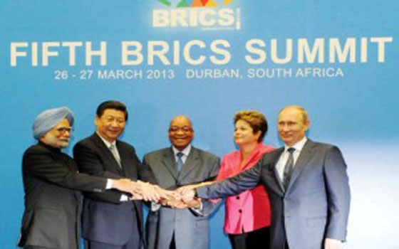   مصر اليوم - مجموعة بريكس توقع على اتفاق بإنشاء بنك للتنمية خاص بها