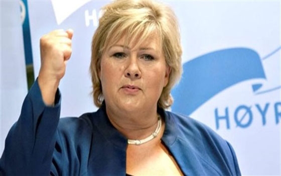   مصر اليوم - رئيسة الحكومة النرويجية تعرب عن حزنها لتحطم الطائرة الماليزية في أوكرانيا