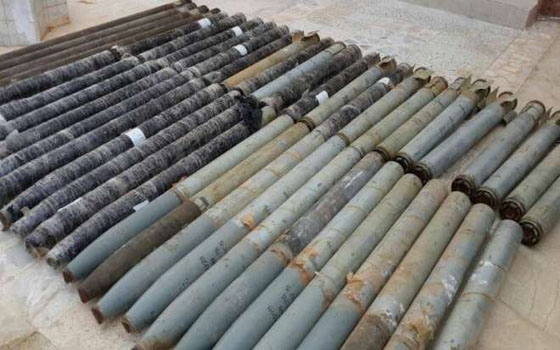   مصر اليوم - العثور على نحو عشرين صاروخًا داخل إحدى المدارس الخالية التابعة للاونروا في غزة