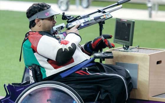   مصر اليوم - العرياني ينتزع الميداليّة البرونزيّة لرمايّة المعاقين ويتأهل إلى أولمبياد البرازيل