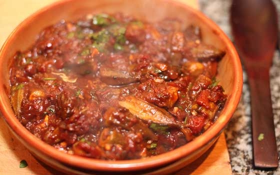   مصر اليوم - بامية باللحمة الضاني