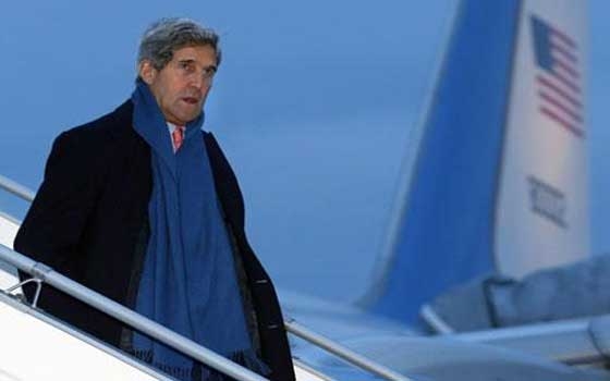   مصر اليوم - وزير الخارجية الأميركي جون كيري يغادر القاهرة الدولي