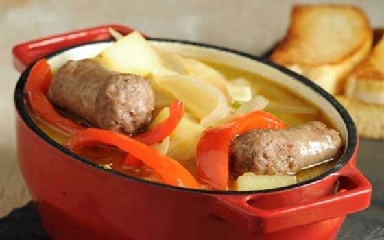   مصر اليوم - سجق إسكندراني بالبصل و البطاطس