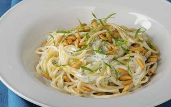   مصر اليوم - سلطة السباجيتي واللبن الزبادي