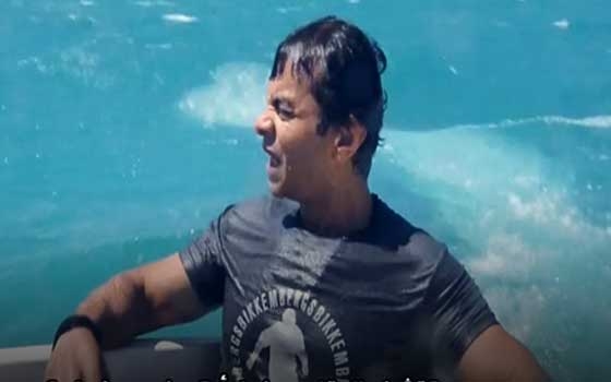   مصر اليوم - محمد محي يكشف مقلب رامز قرش البحر ويفسد الحلقة