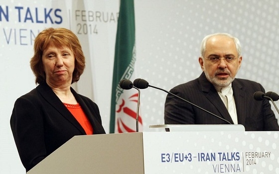   مصر اليوم - إجتماع تشاوري بين آشتون وظريف لبحث التقدم في مفاوضات الجولة السادسة