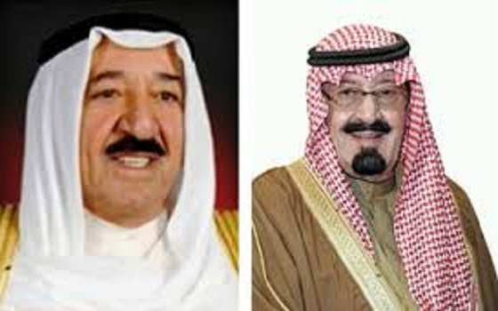 مصر اليوم - رسالة خطية من أمير الكويت لخادم الحرمين الشريفين