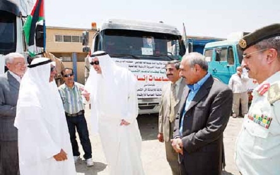   مصر اليوم - مساعدات رمضانية كويتية للمحتاجين في غزة