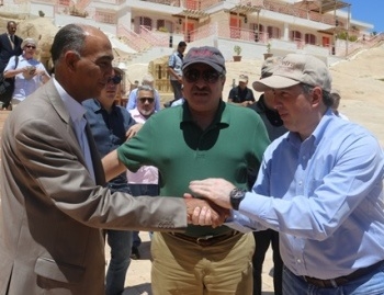   مصر اليوم - وزير خارجية المكسيك يزور مدينة البترا الأردنية