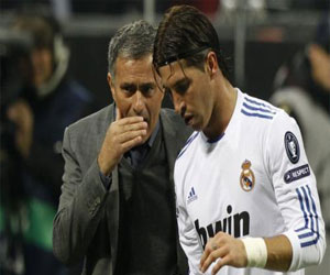   مصر اليوم - راموس مهدد بالغياب عن مباراة مايوركا للإصابة