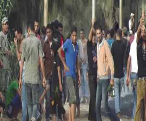 مصر اليوم - قوات الأمن تفتح طريق عزبة البرج في دمياط