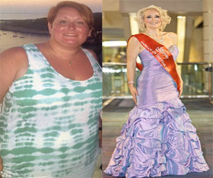 مصر اليوم - فقدت نصف وزنها لتفوز بلقب ملكة جمال التخيسيس