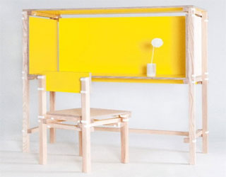 مصر اليوم - مجموعة من الأثاث المصمم بطريقة عكسية