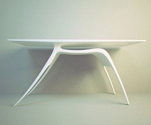   مصر اليوم - طاولة مستوحاة من أرجل الغزال