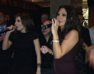   مصر اليوم - نانسي وكفوري يحتفلان بعيد ميلاد أليسا