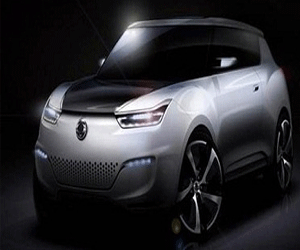   مصر اليوم - سانغ يونغ e-XIV الكهربائية تعتمد على مولد وخلايا شمسية