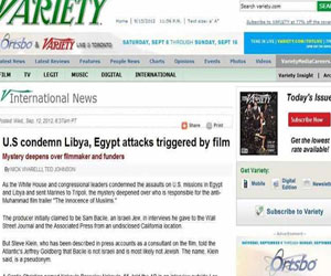   مصر اليوم - مجلة فارايتي العالمية تسلط الضوء على هوية مخرج الفيلم المسيء للإسلام