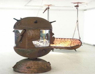 مصر اليوم - أثاث مصنوع من قطع الغواصات بشكل متناسق واستثنائي